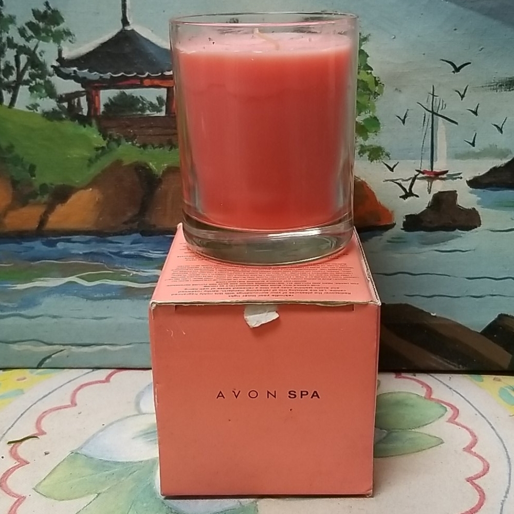 Vintage Avon Spa candle (restoring) 30hrs